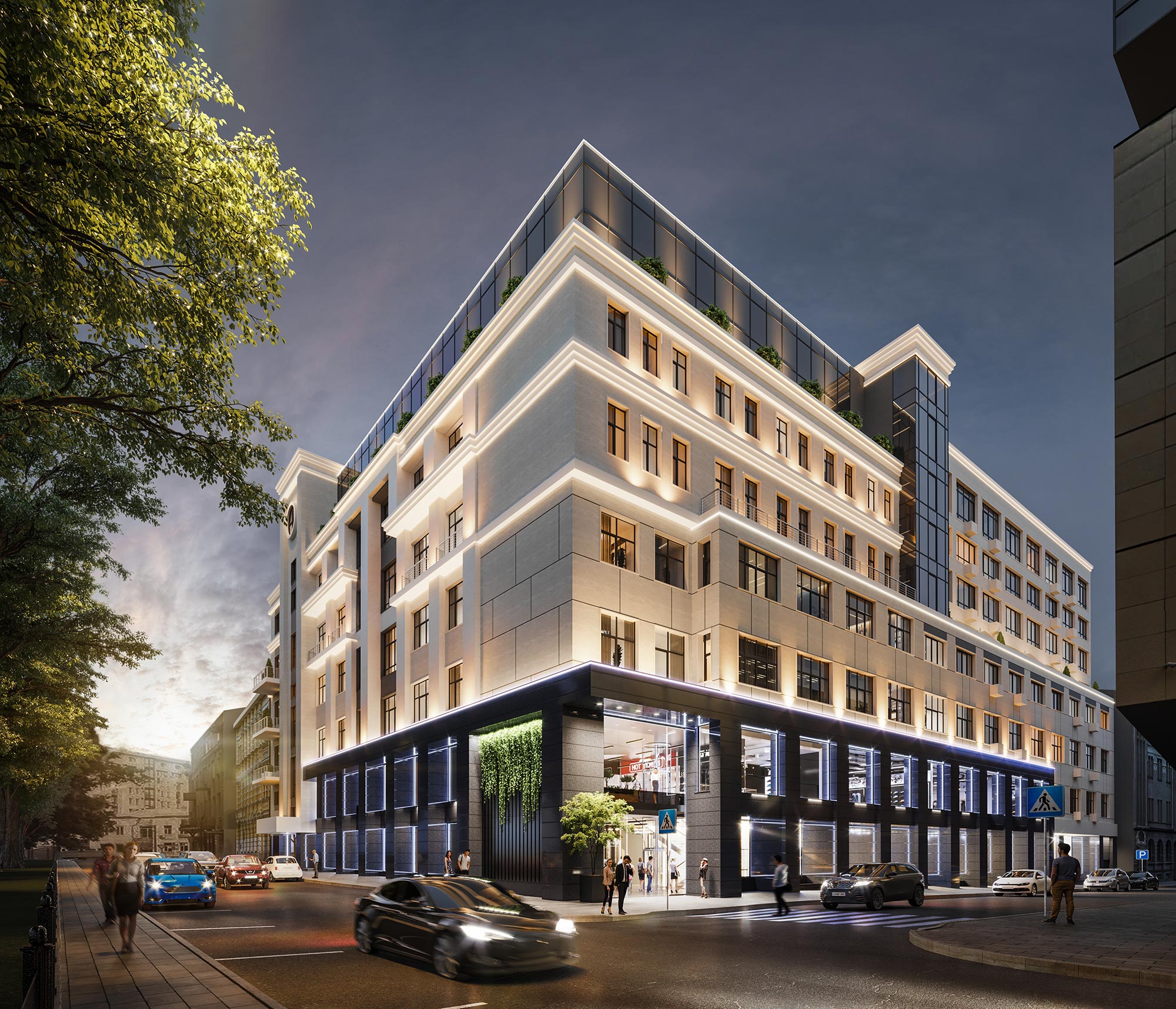 Retail & Apartment Reconstruction